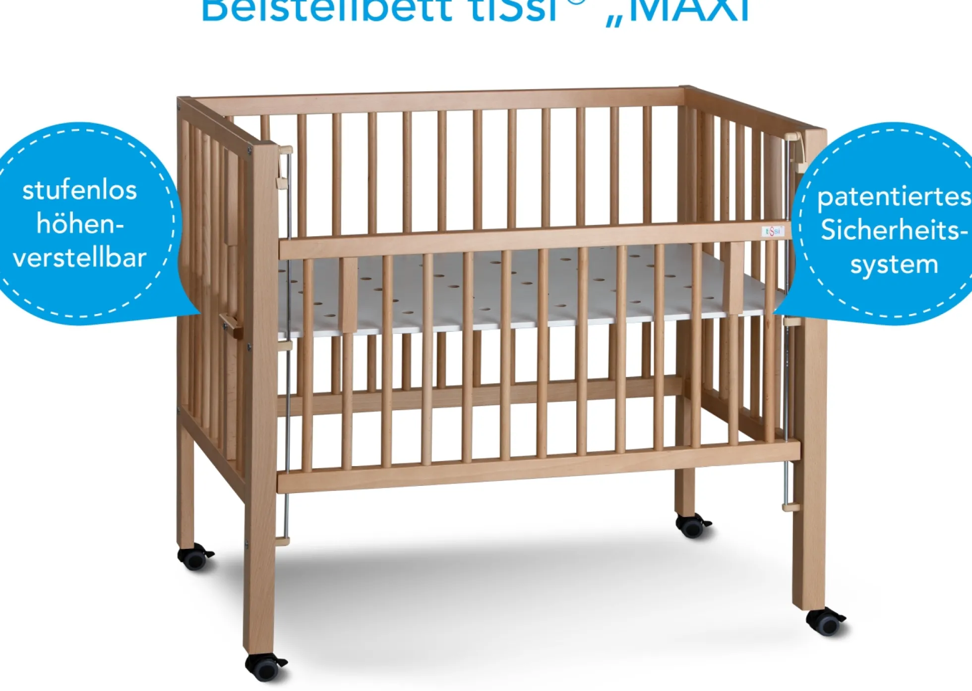 Anstellbett MAXI