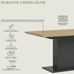 Ausziehbarer Esstisch MOTION