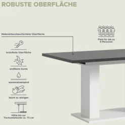Ausziehbarer Esstisch MOTION