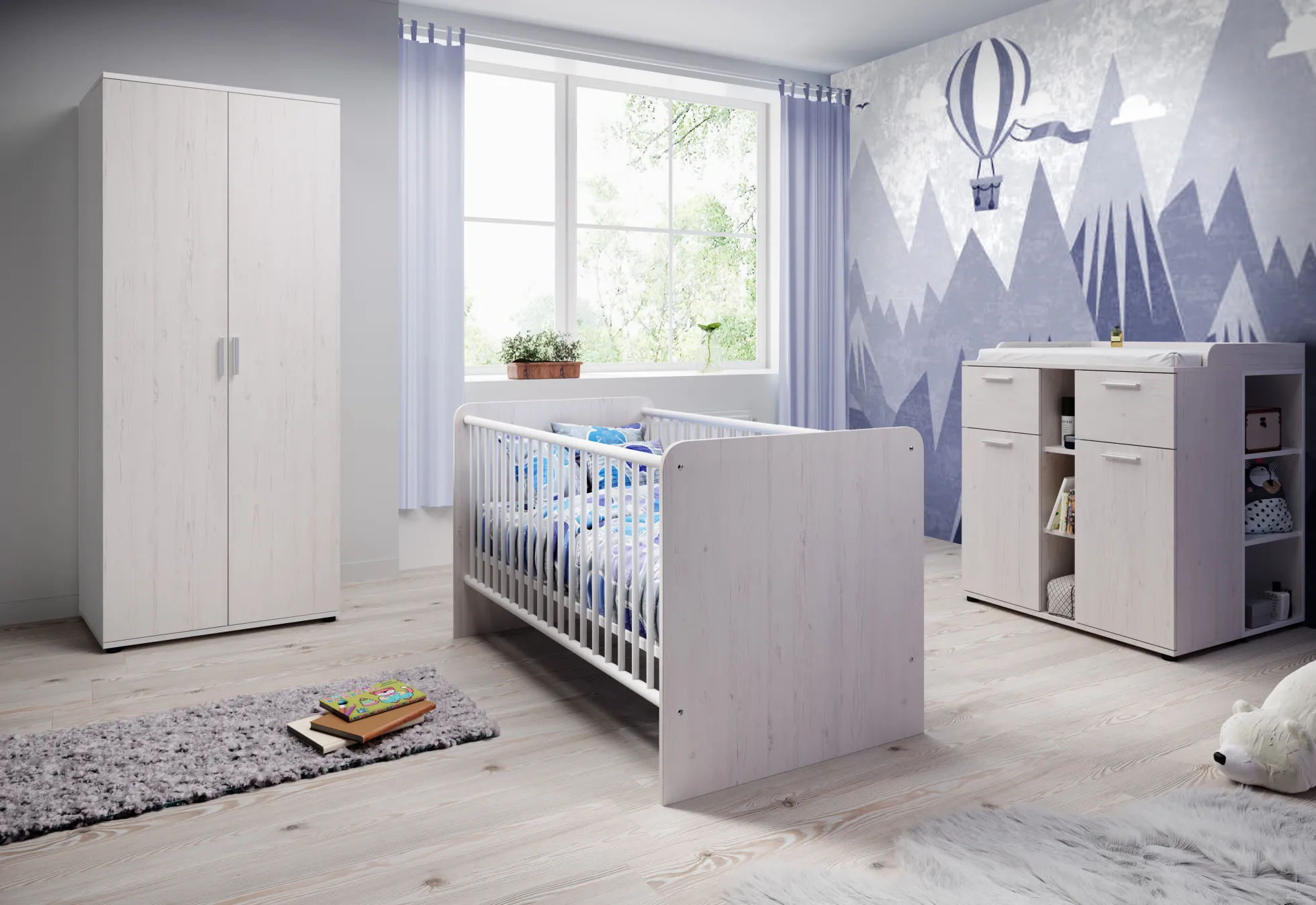 Babyzimmer 3-teilig BOBI