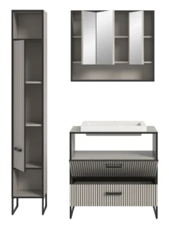 Badkombination 4-teilig BAGNO
