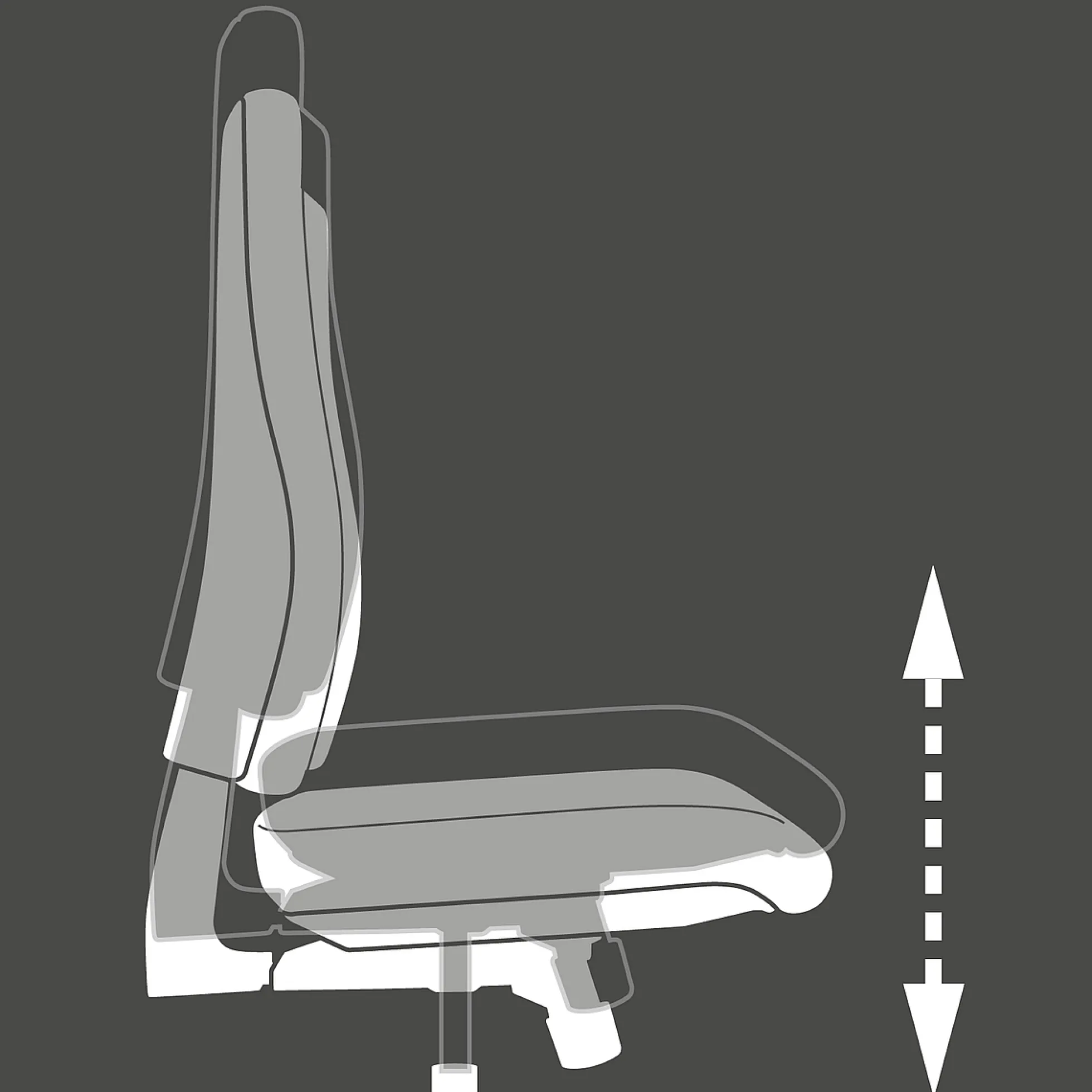 Bürodrehstuhl LINEA 45