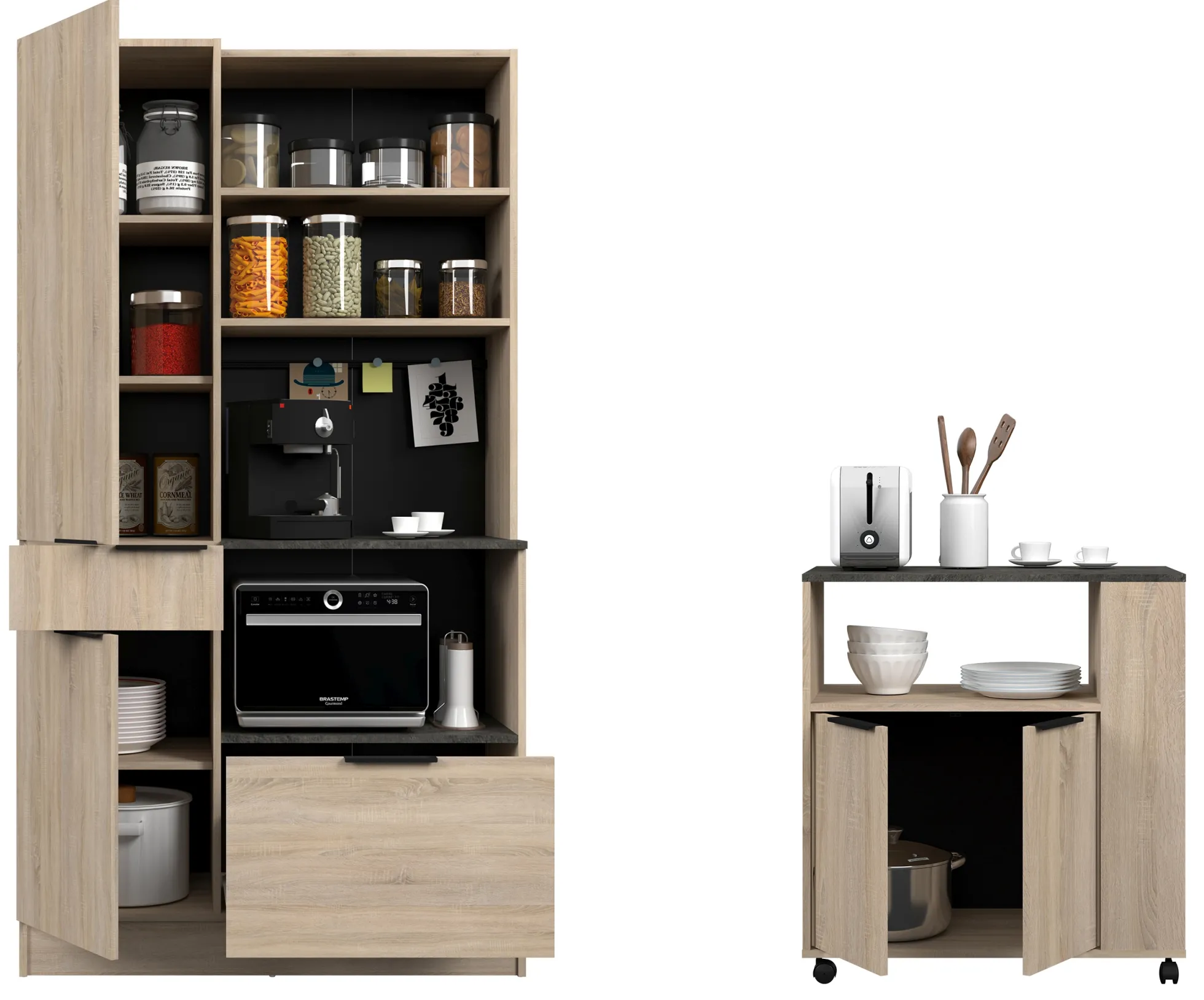 Buffet mit Beistellschrank PORTLAND 1