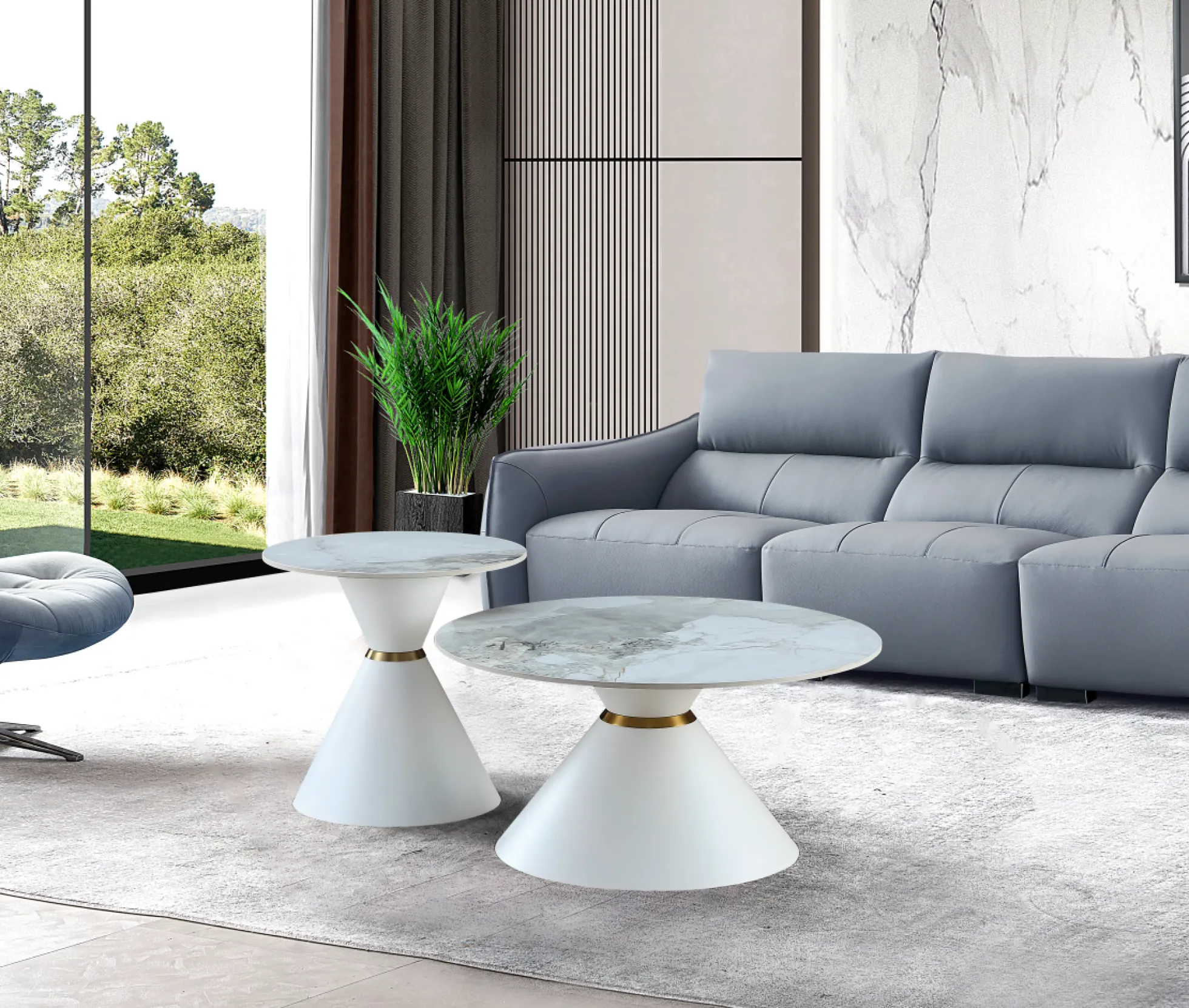 Couchtische 2er-Set C88