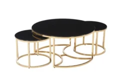 Couchtische 3er-Set C91G-S
