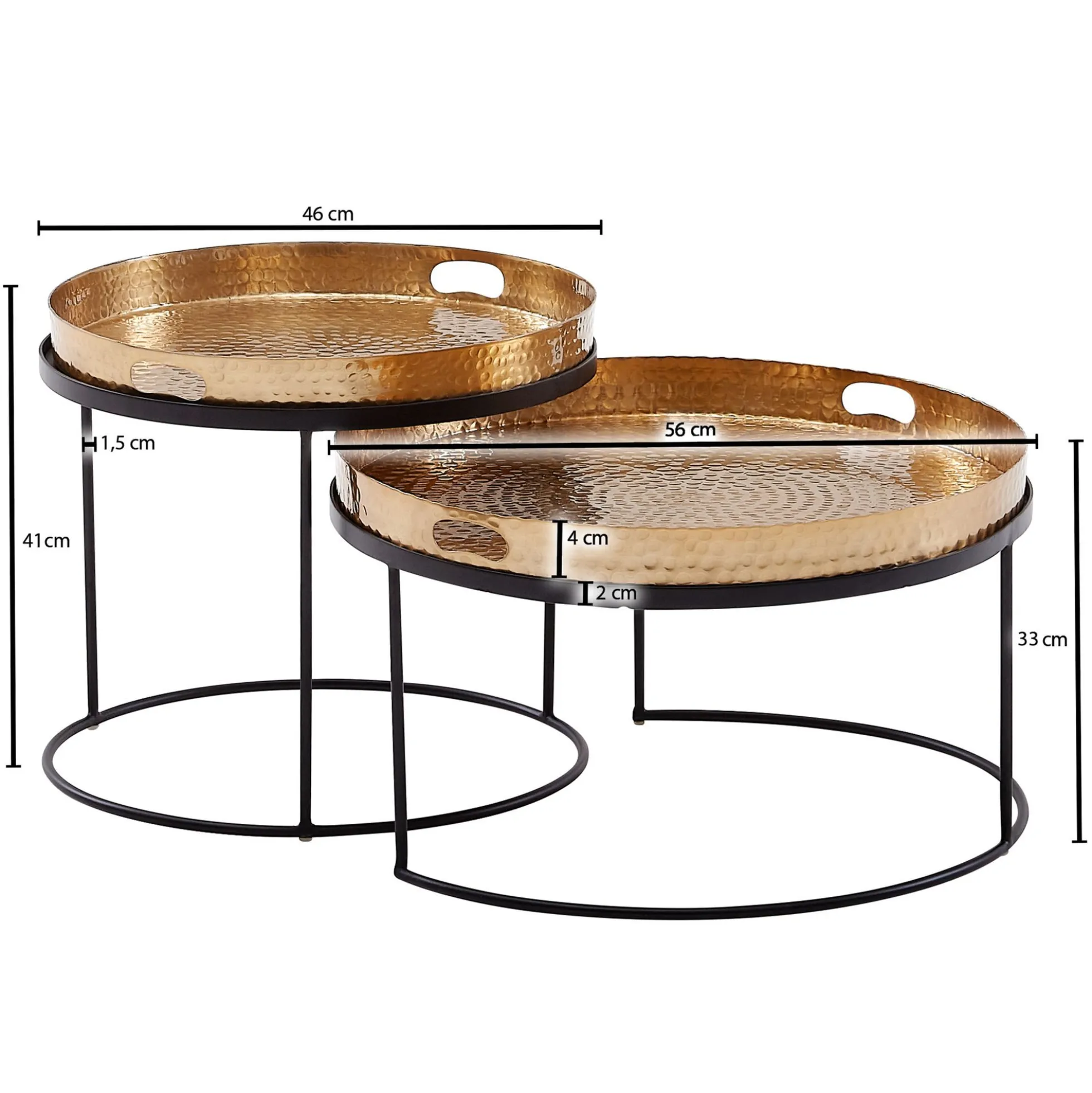 Couchtische 2er-Set YALA