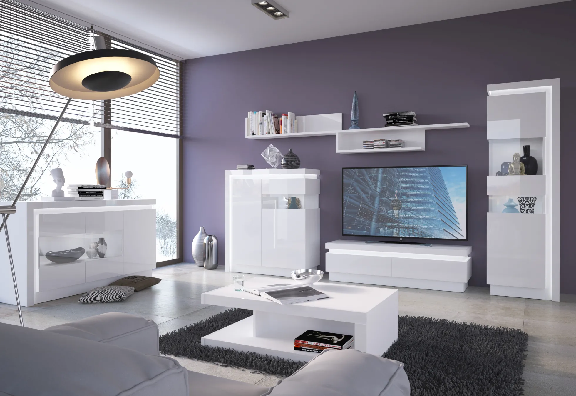Couchtisch LYON WEISS