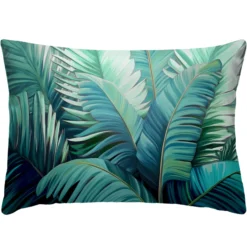 Dekokissen Palmblätter OUTDOOR