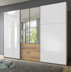 Dreh-/Schwebetürenschrank MAGIC GLAS