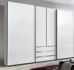 Dreh-/Schwebetürenschrank MAGIC GLAS