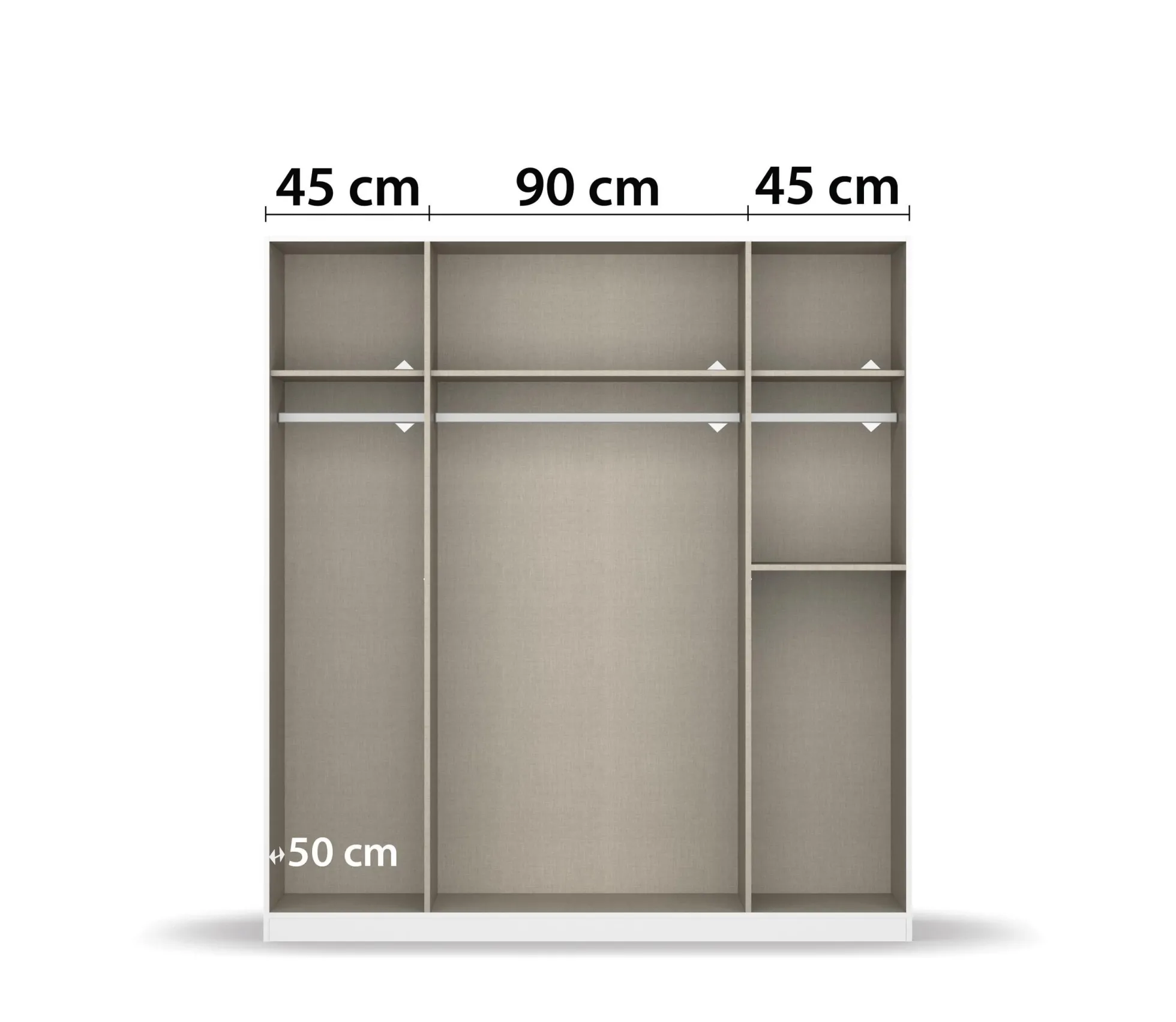 Drehtürenschrank AGUALVA-CACEM
