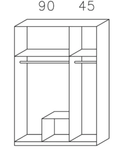 Drehtürenschrank CASE