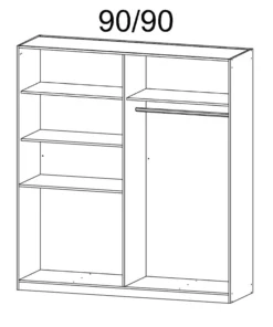 Drehtürenschrank HOMBURG