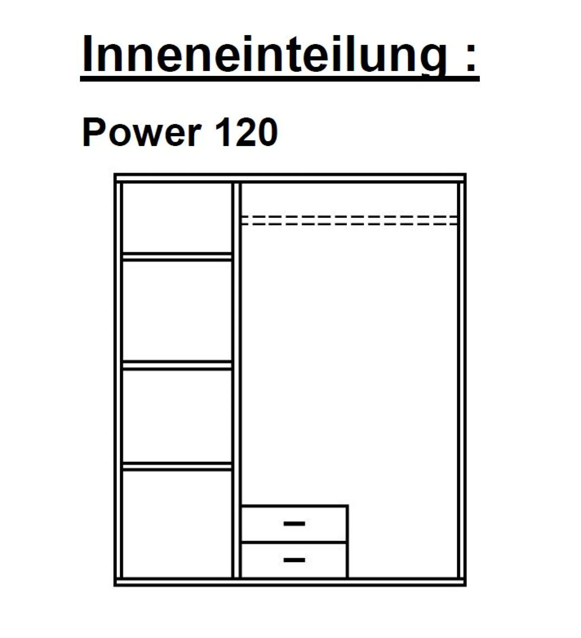 Drehtürenschrank POWER