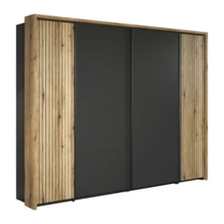 Dreh- und Schwebetürenschrank ESTEBAN