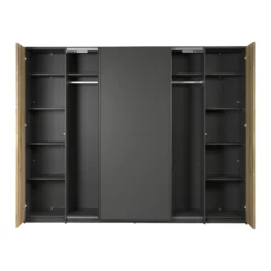 Dreh- und Schwebetürenschrank ESTEBAN