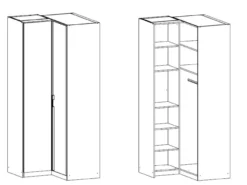 Eckschrank ESSENSA
