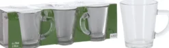 Espressoglas mit Henkel 6tlg EH