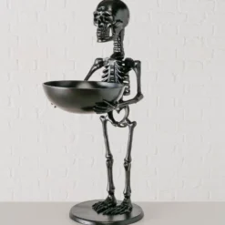 Figur mit Sektkühler Skelett SKELI