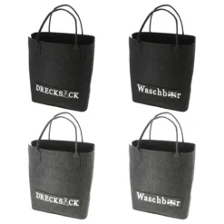 Filztasche mit Spruch FILZ