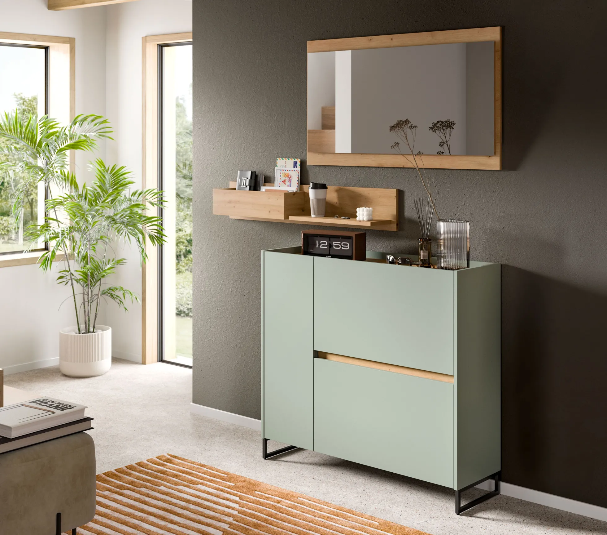 Garderobenkombination 3-teilig DRIVE