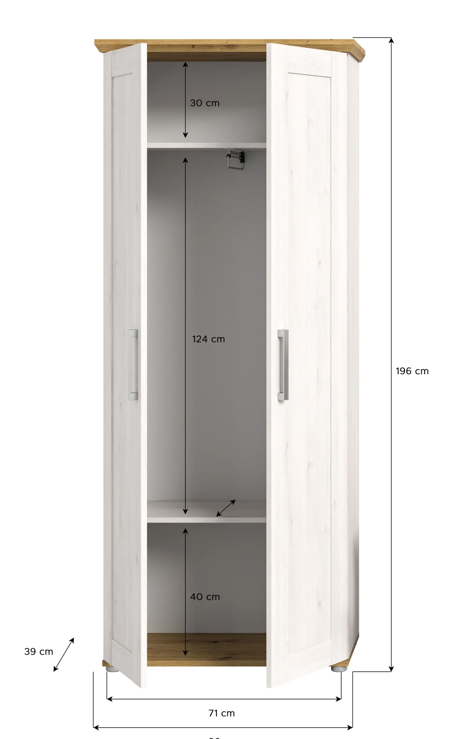 Garderobenschrank ADIGRAT