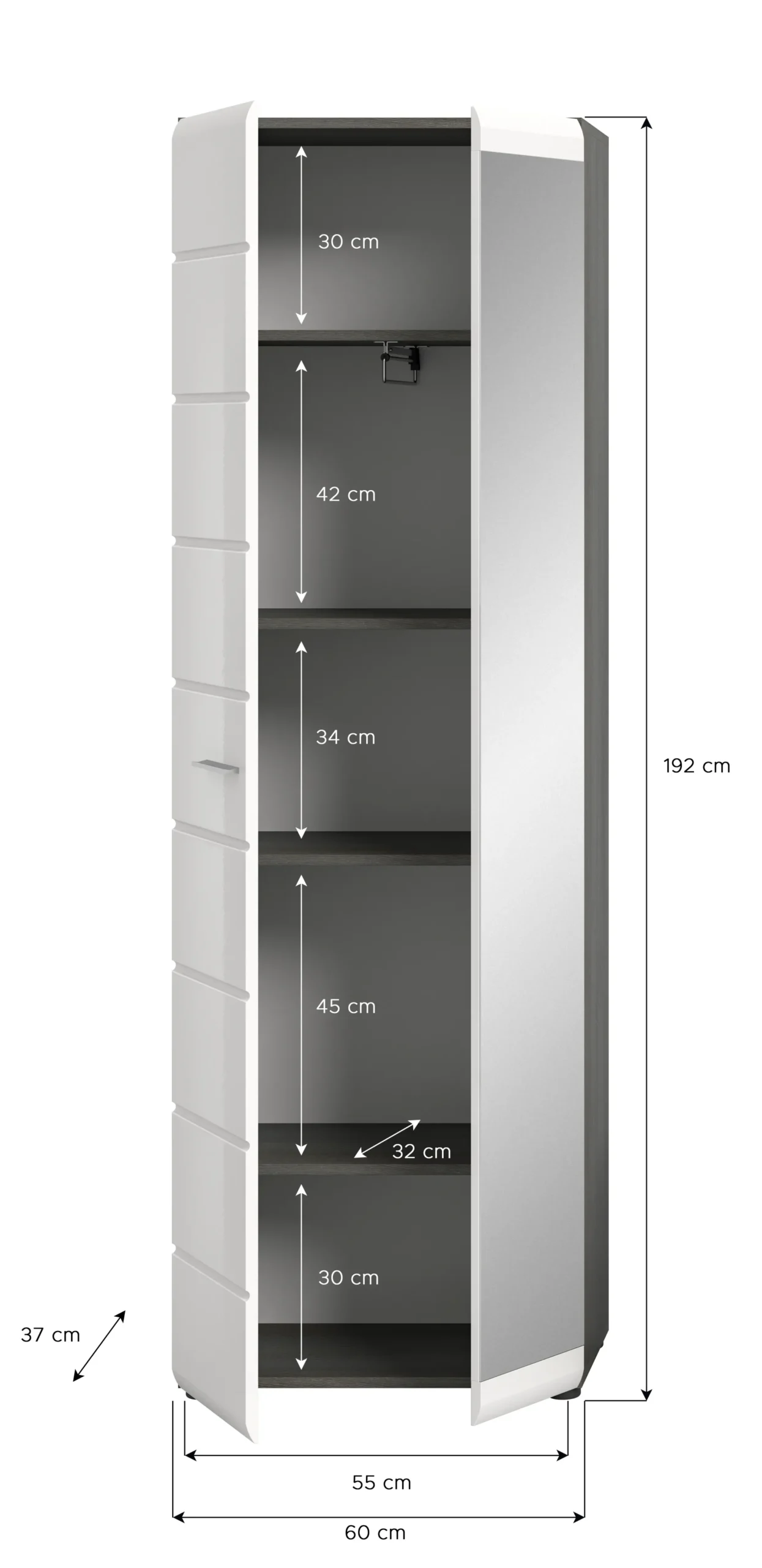 Garderobenschrank FICHE