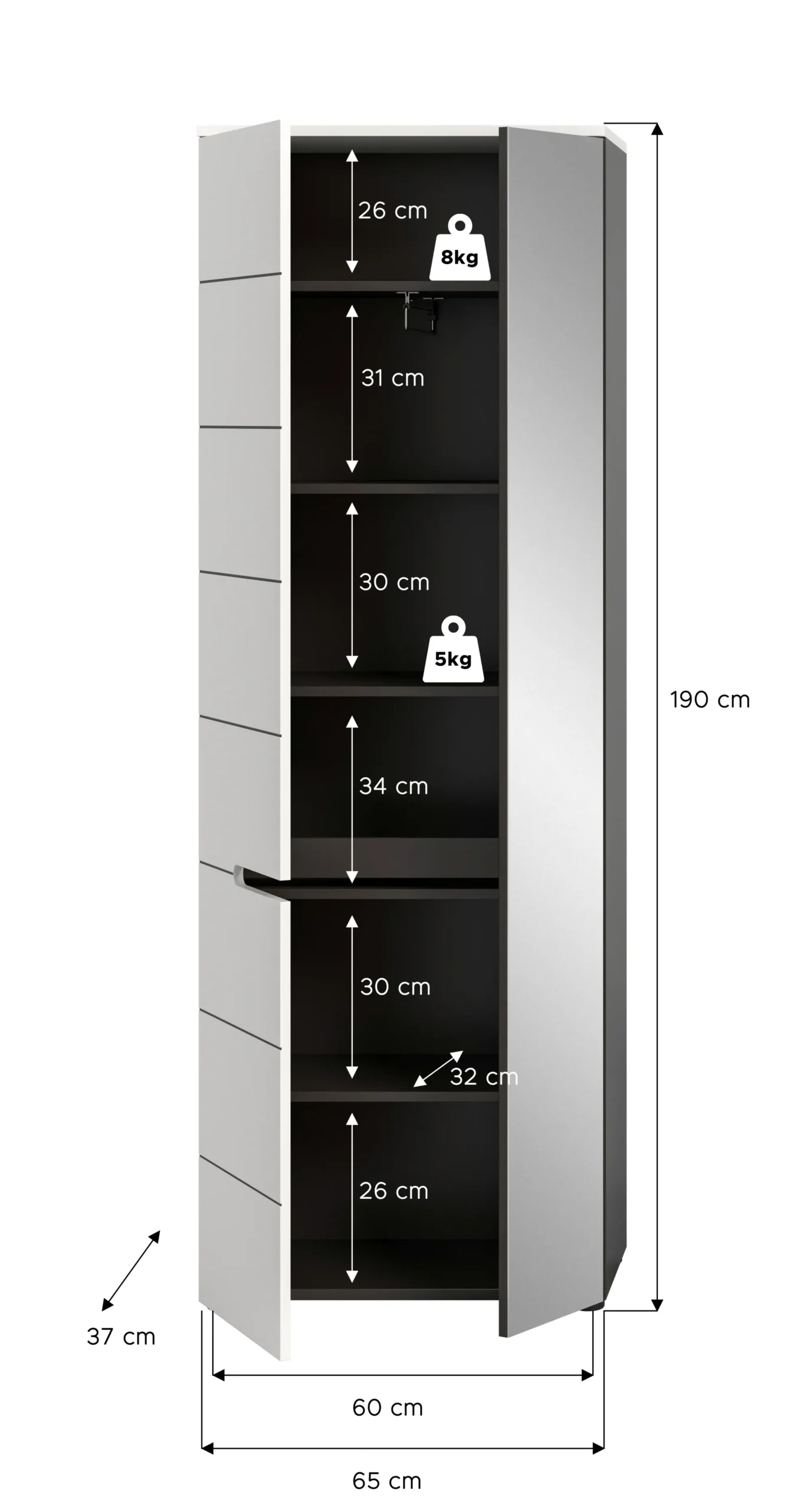 Garderobenschrank GOBA