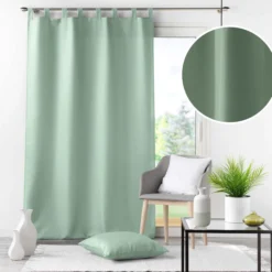 Gardine mit Schlaufen ESSENTIEL
