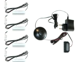 Glasbodenclips 4er-Set DURAME