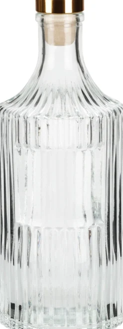 Glasflasche mit Korken EH