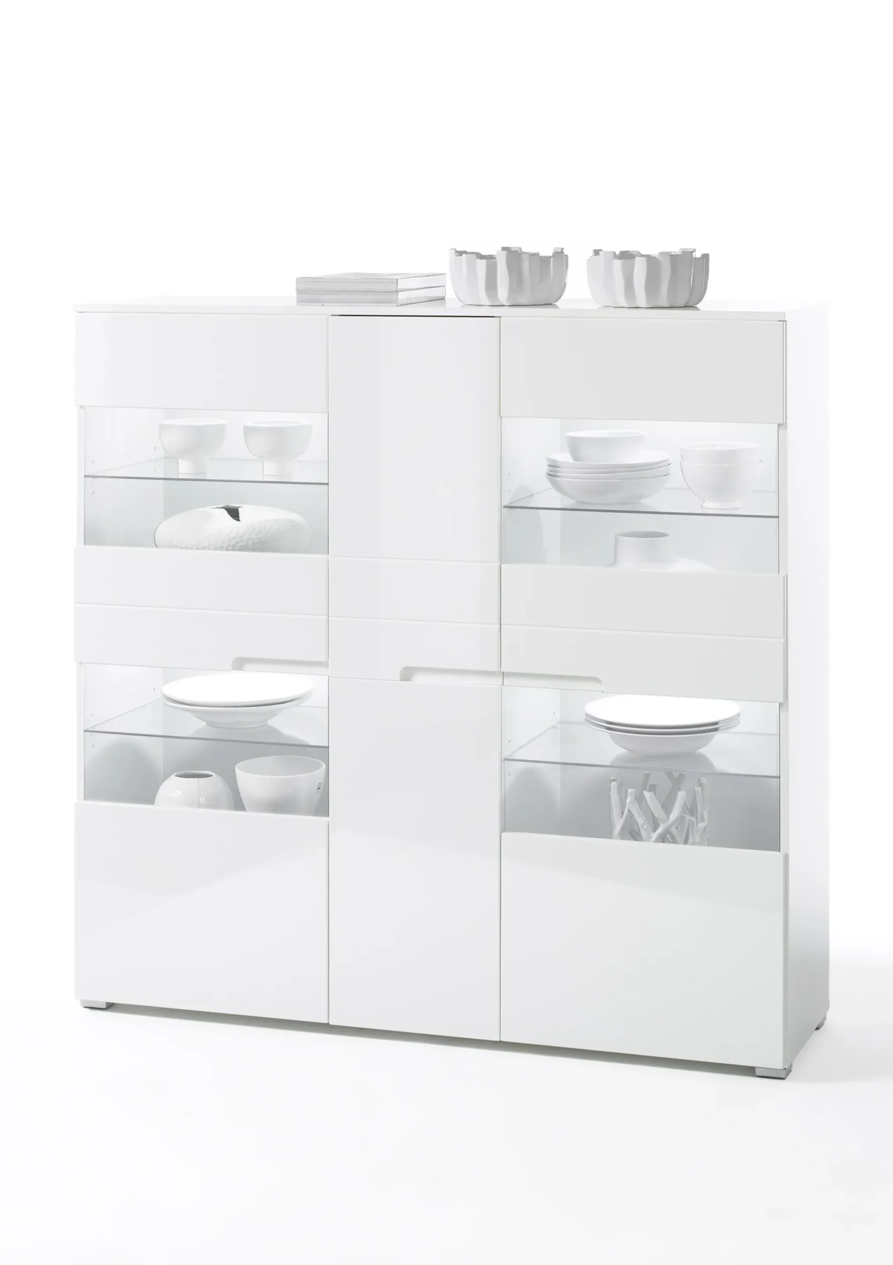 Highboard mit Beleuchtung SPICE