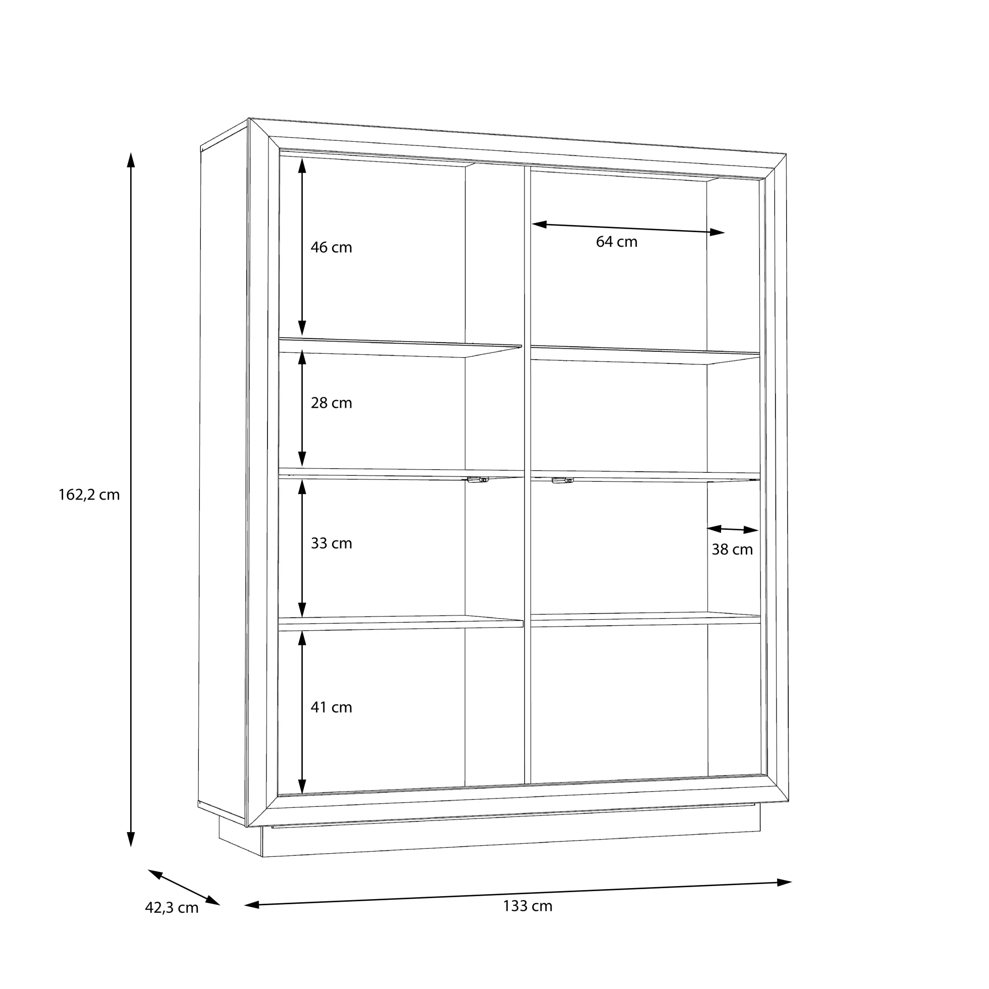 Highboard SAVONA
