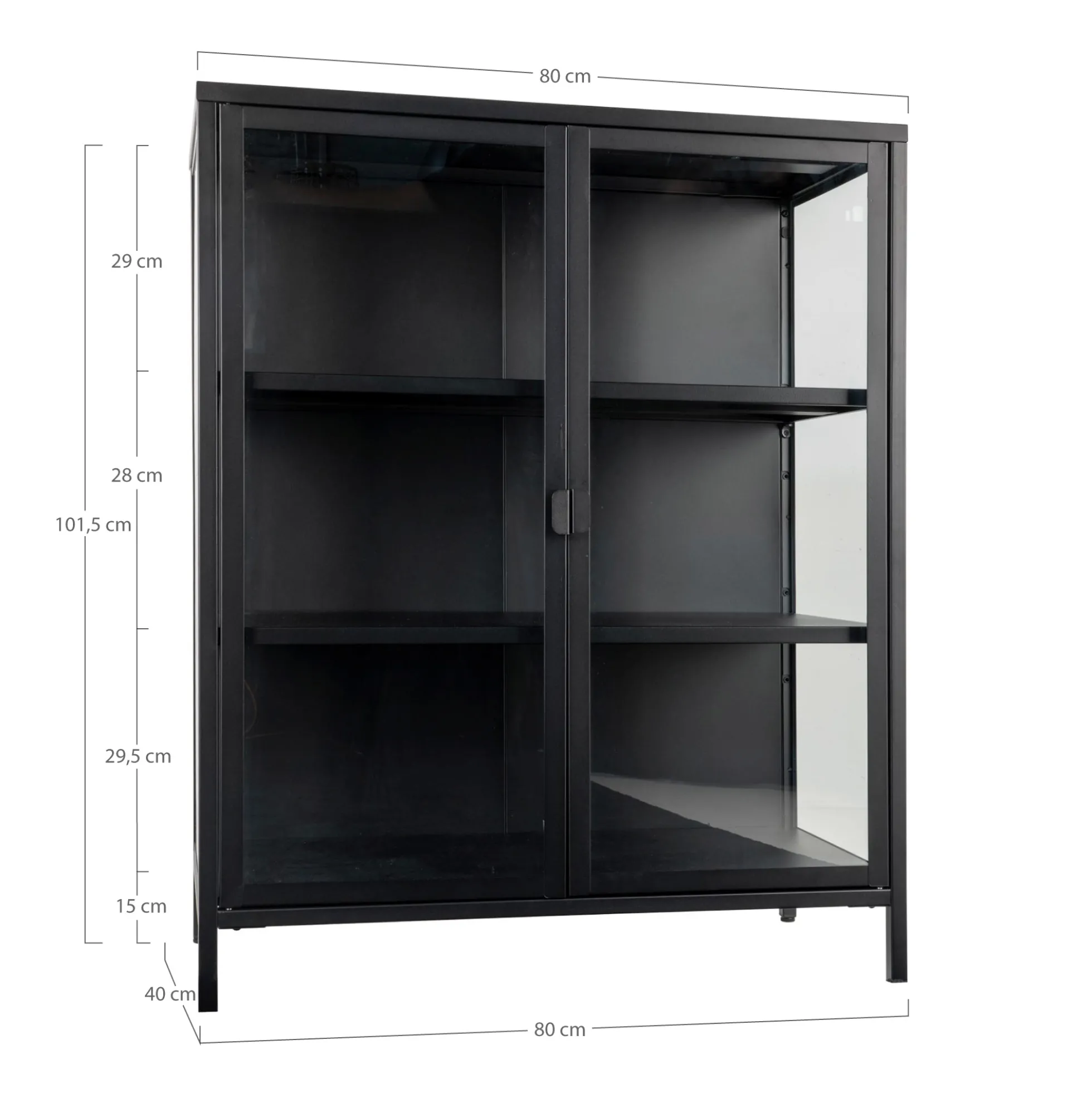 Highboardvitrine BRISBANE