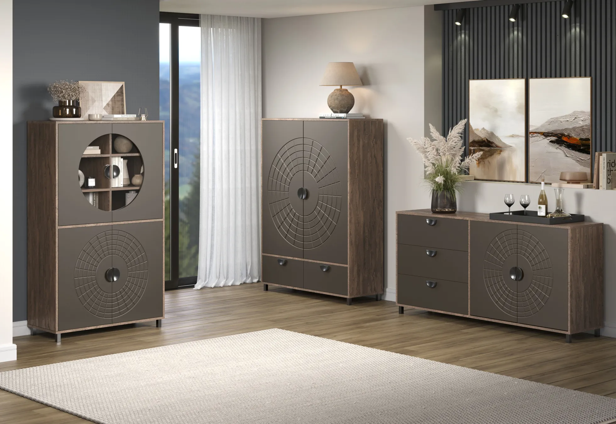 Highboardvitrine FUSION