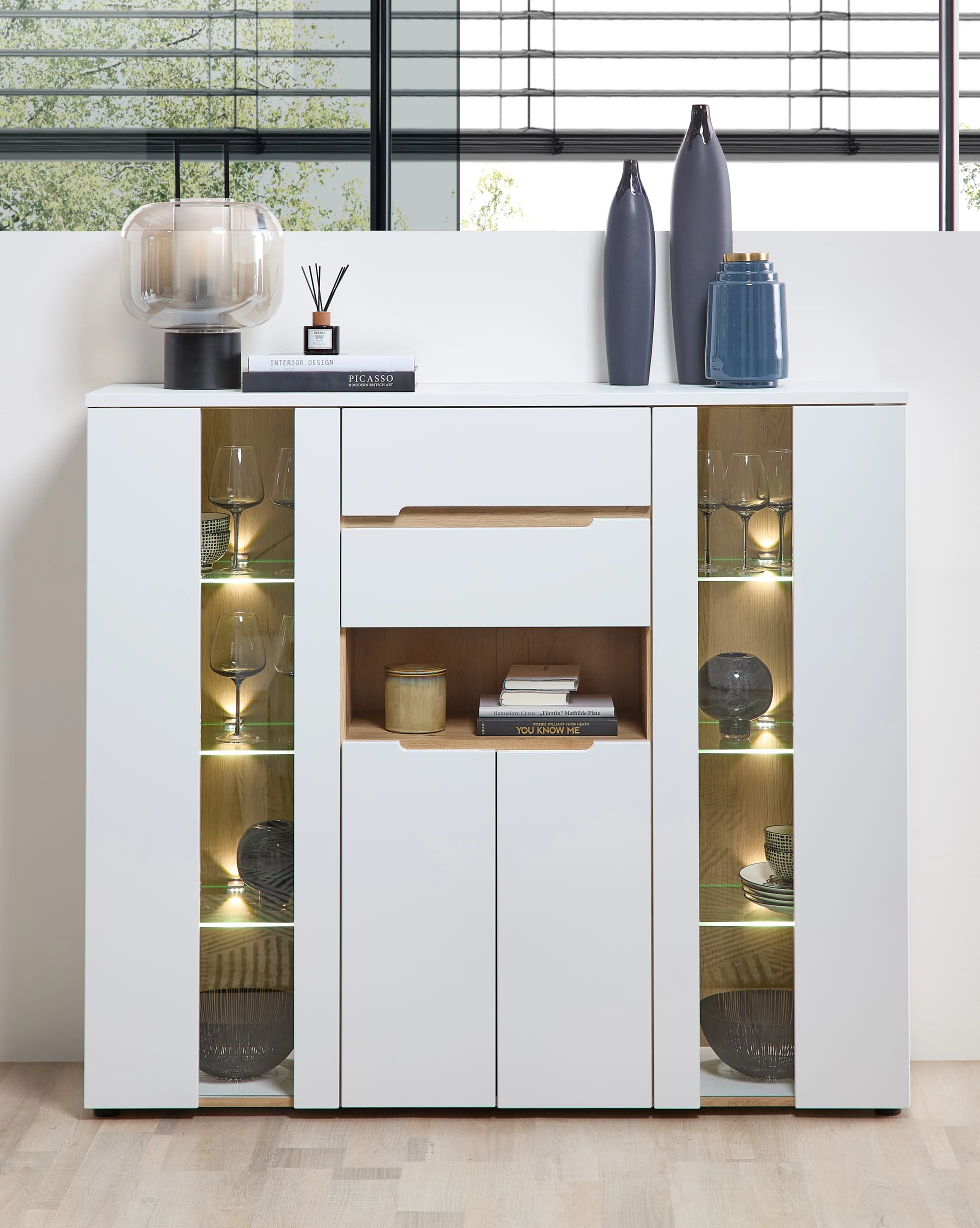 Highboardvitrine MEAGAN