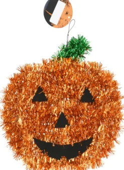 Hänger Kürbis Glitzer HALLOWEEN