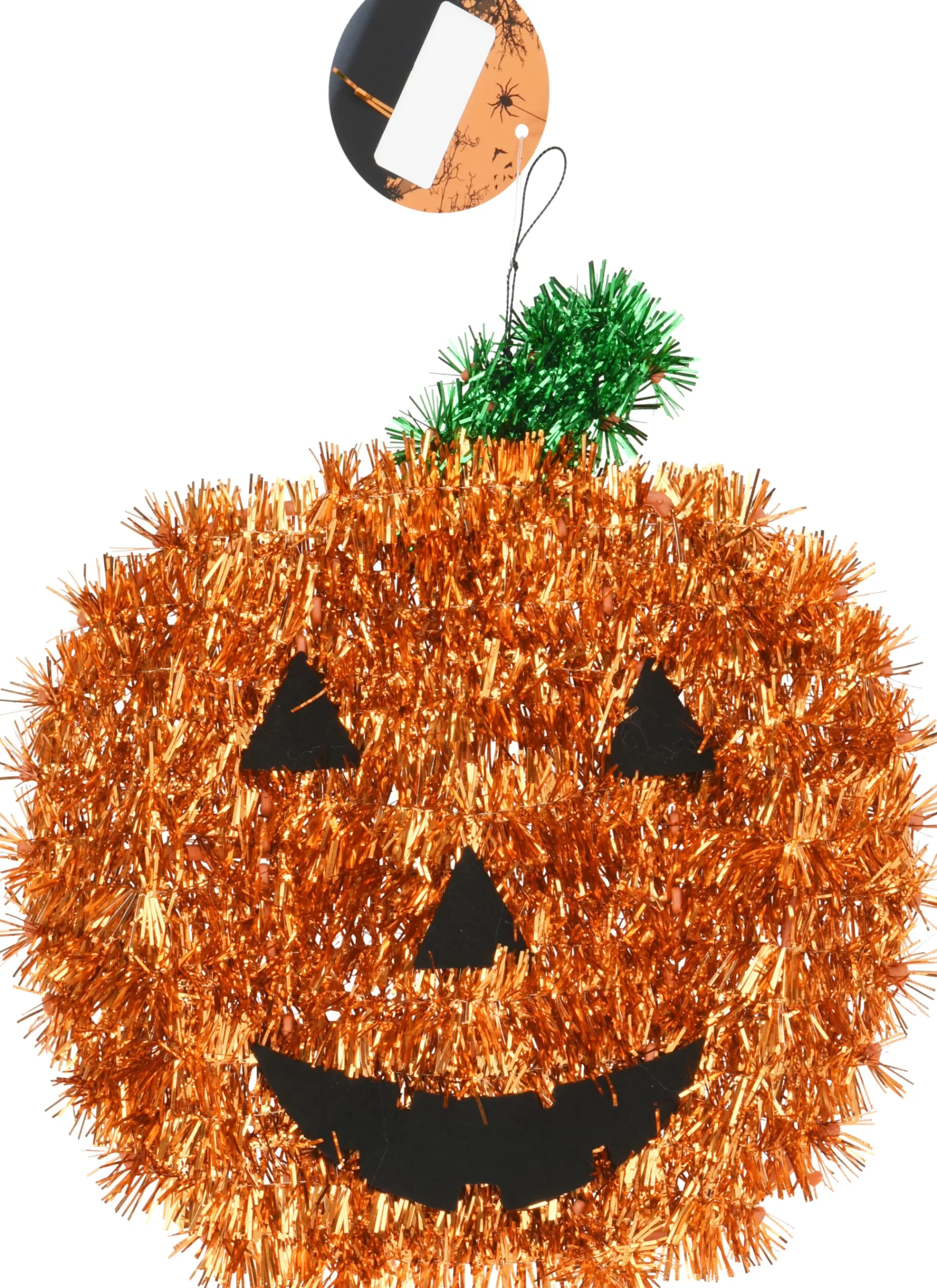 Hänger Kürbis Glitzer HALLOWEEN