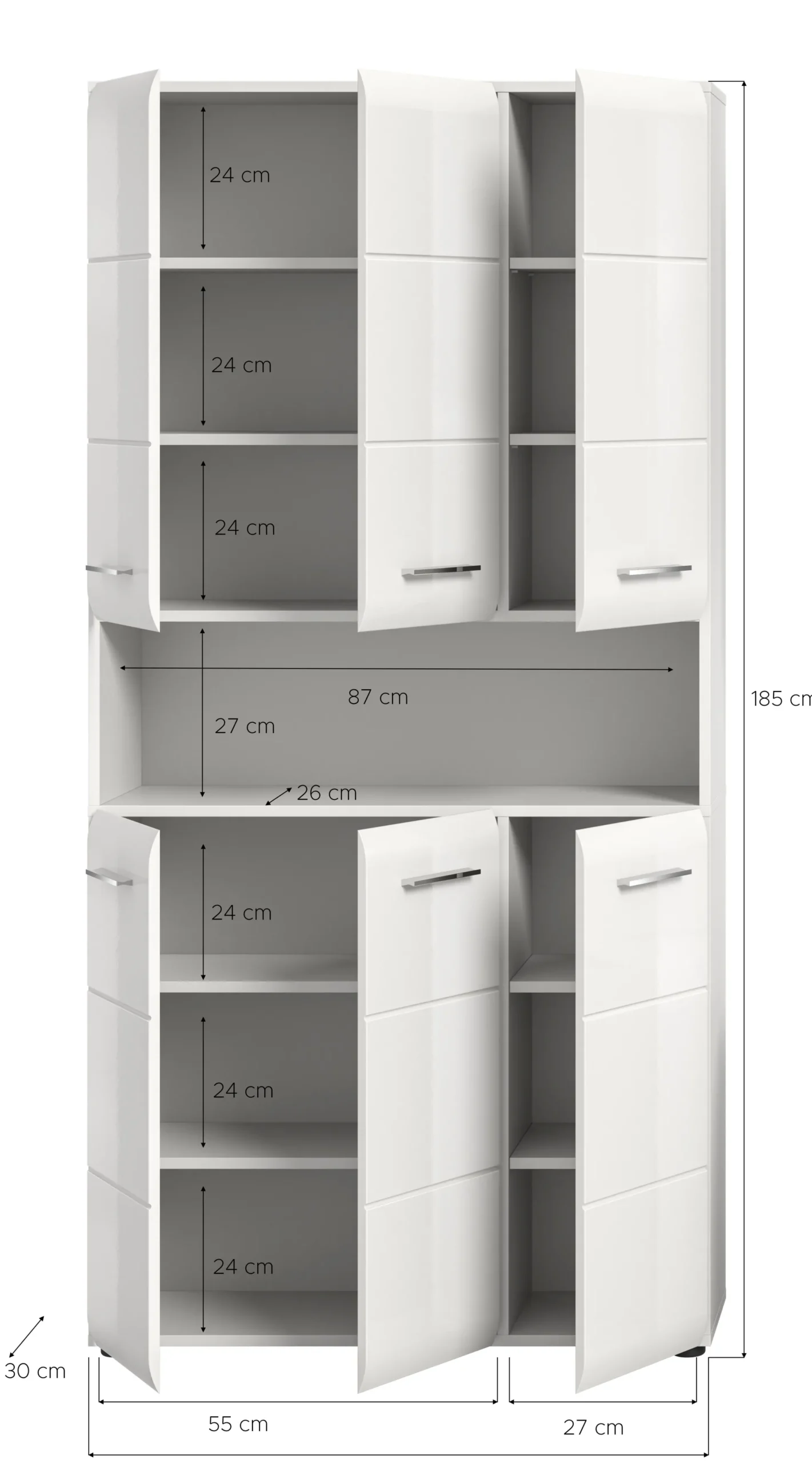 Hochschrank BONGA