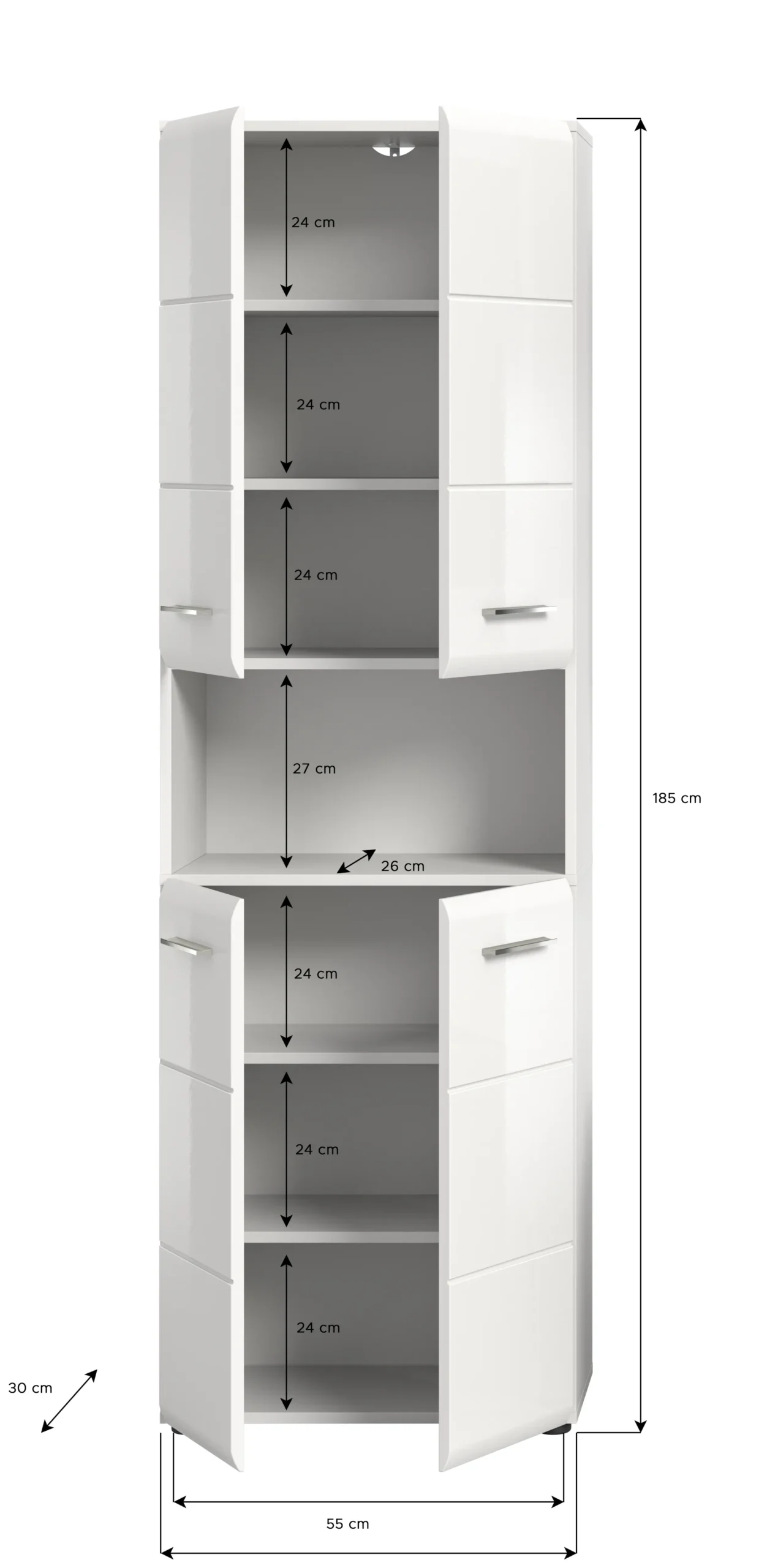 Hochschrank BONGA