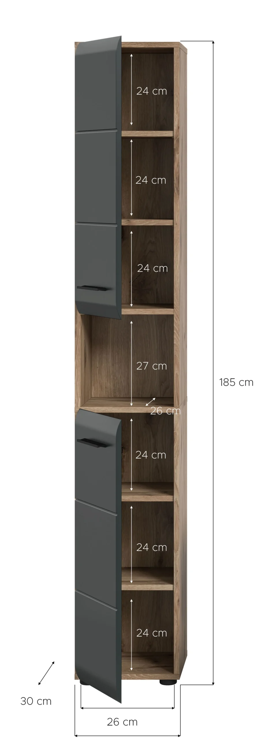 Hochschrank BONGA