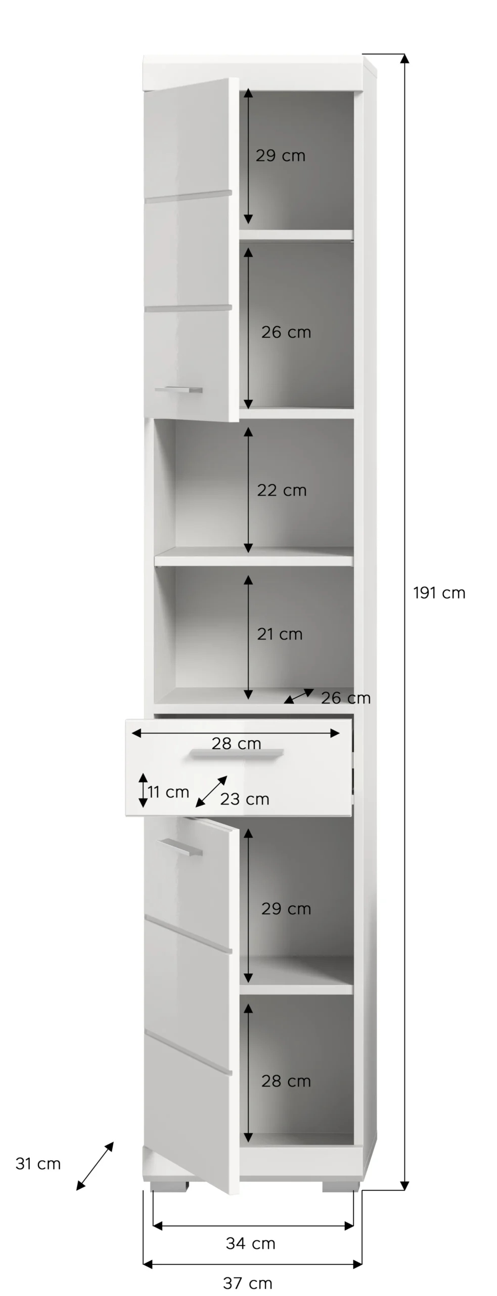 Hochschrank SEWULA