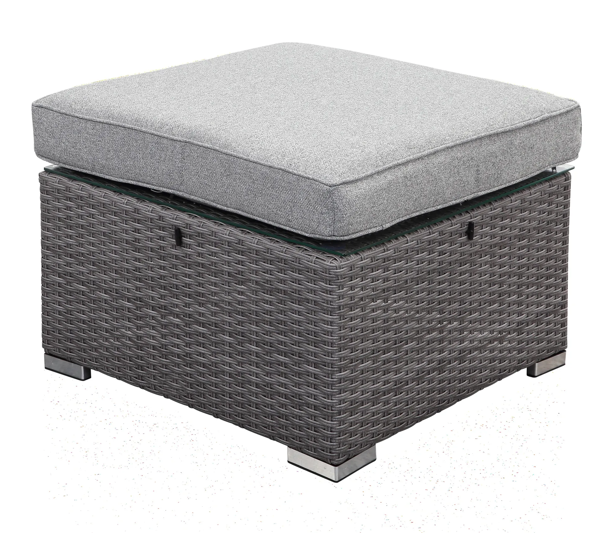 Hocker und Glasauflage ROA-7042072-00