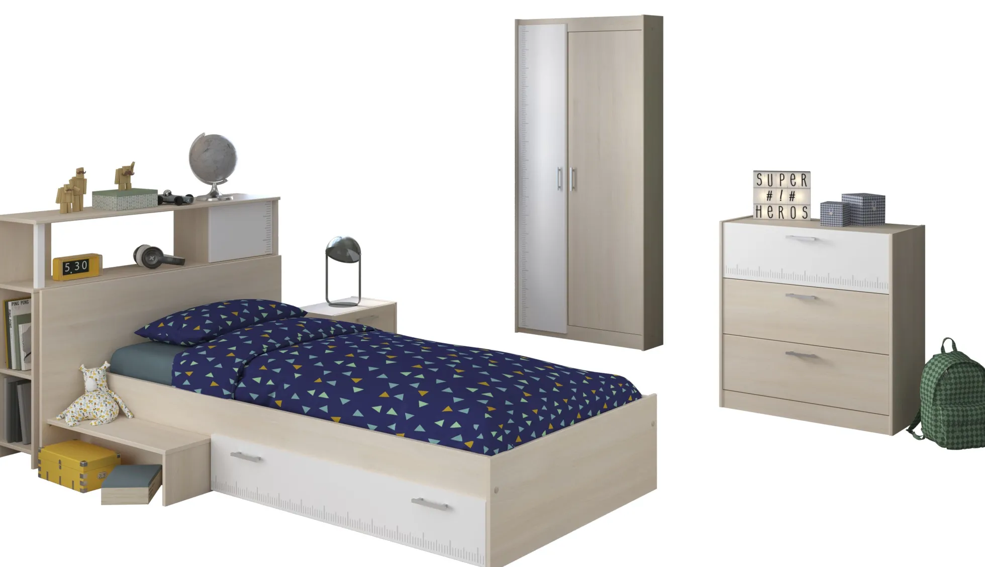 Jugendzimmer 5-teilig CHARLY 16