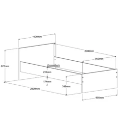 Jugendzimmer 6-teilig PIROUETTE 23