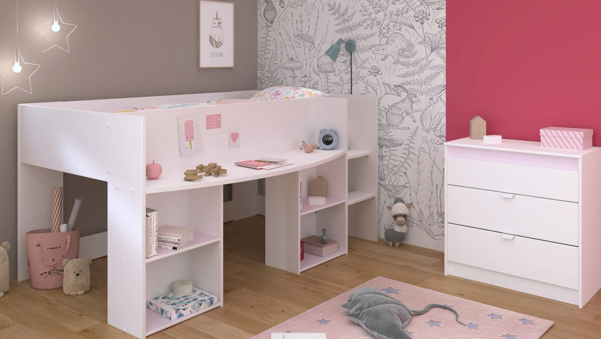 Jugendzimmer 2-teilig PIROUETTE 16