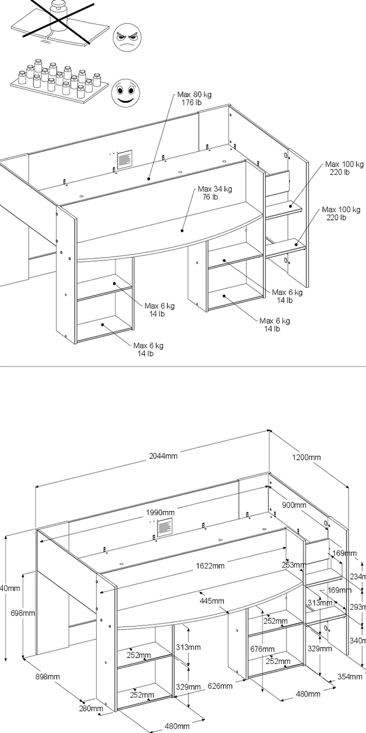 Jugendzimmer 4-teilig PIROUETTE 11