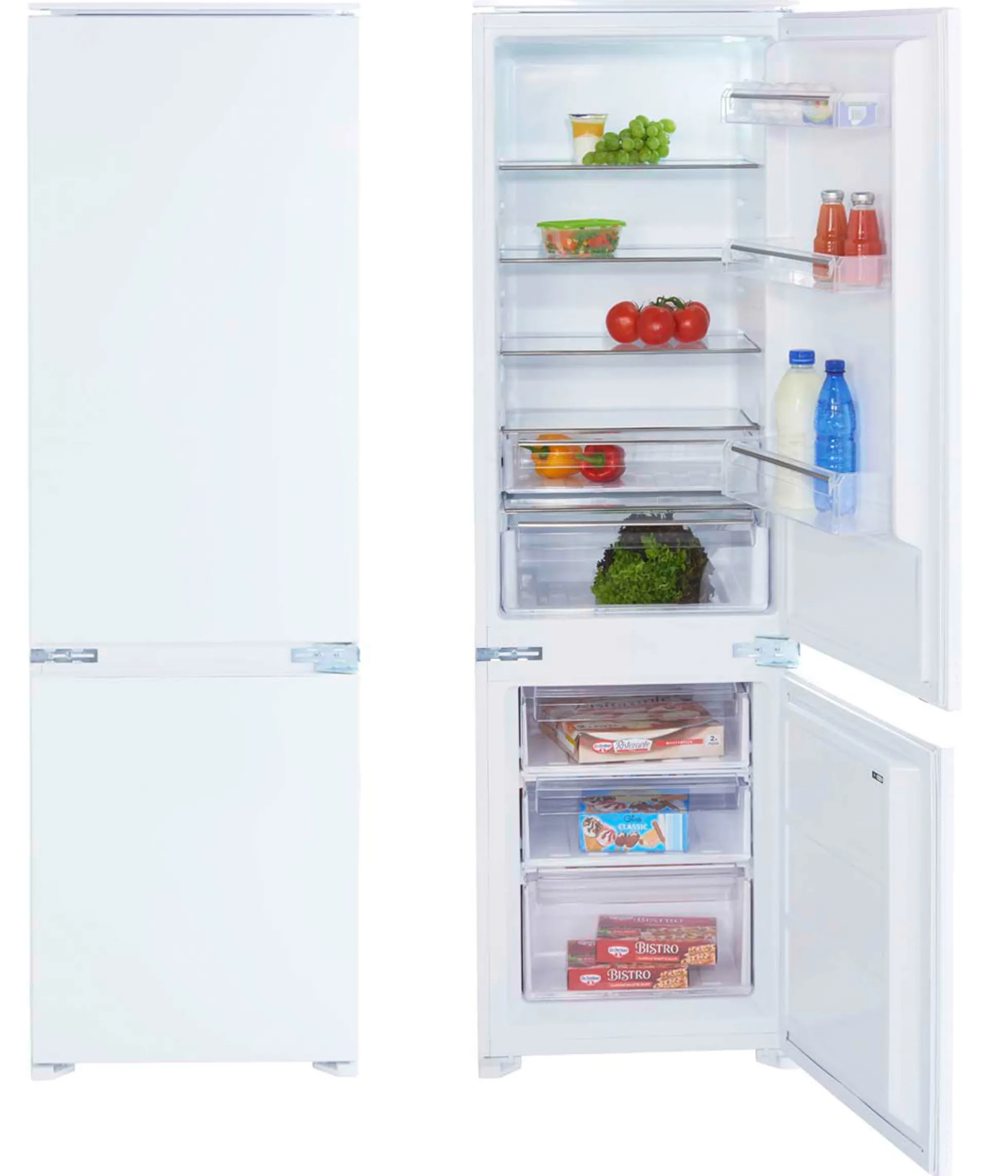 Küchenblock mit E-Geräten CORNWALL (Ecke-Kühlschrank) II
