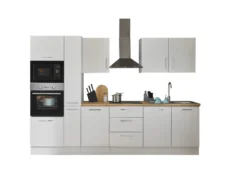 Küchenblock mit E-Geräten CORNWALL (Zeile-Backofen-Mikrowelle-Apotheker) I