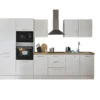 Küchenblock mit E-Geräten CORNWALL (Zeile-Backofen-Kühlschrank-Mikrowelle) I